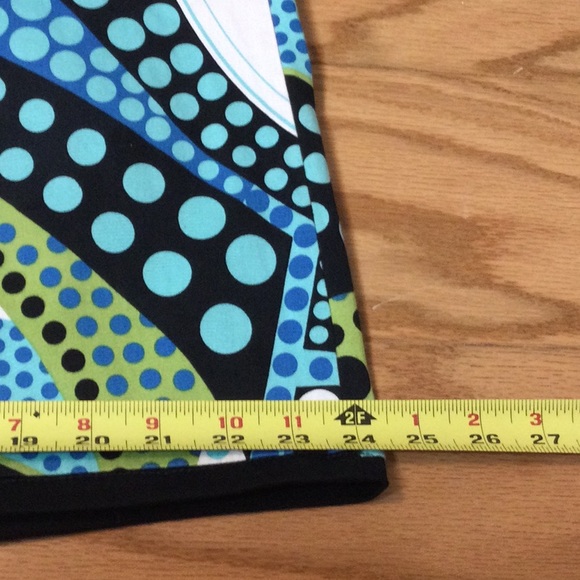 12 AGB groovy boho retro bright polka dot tunic - Picture 12 of 16